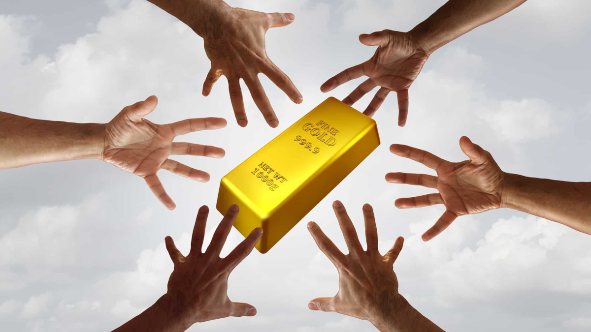 asx gold share price rise