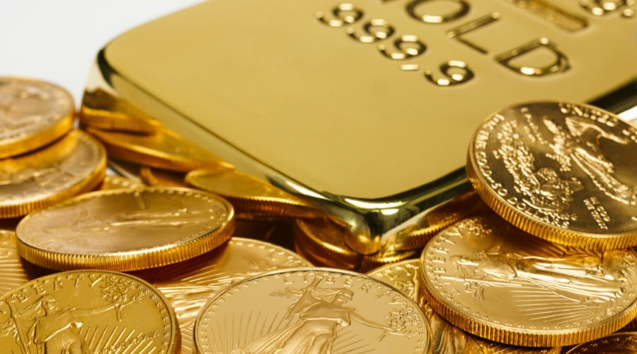 gold prices hit new session highs on strong us data