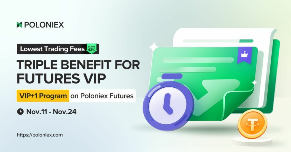 Poloniex, Sektördeki En Düşük Vadeli İşlem Ücretlerini Başlattı!