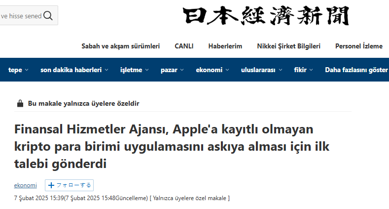 Japonya Finansal Hizmetler Ajansı'nın Kripto Borsalarına Yaptığı Uyarı