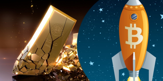 Altın Fiyatında Çöküş Mü Geliyor? Uzmanlar Sahne Bitcoin’in Diyor!