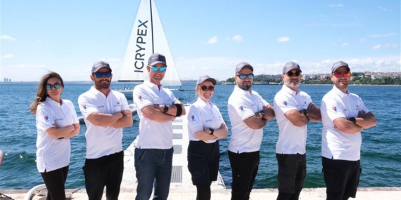 ICRYPEX Sponsorluğunda, Team LINEA ROSSA Türkiye Rekoruna Yelken Açıyor! REKOR: MAVİ VATAN