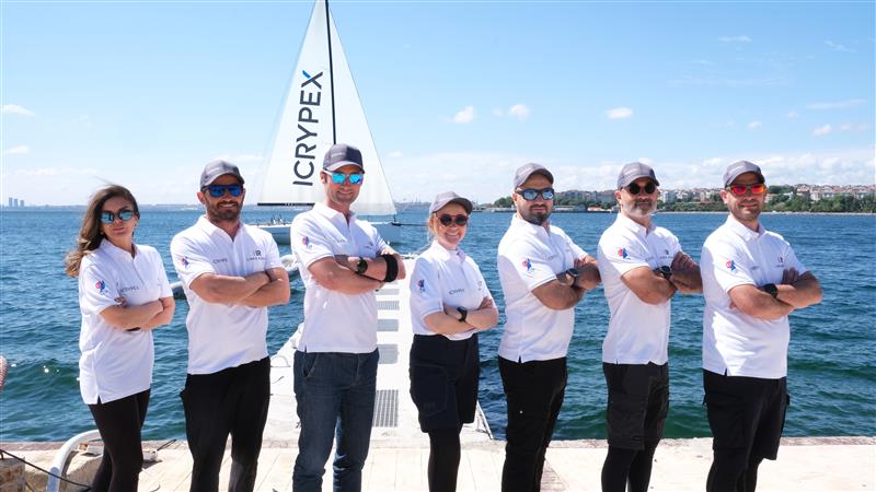 ICRYPEX Sponsorluğunda, Team LINEA ROSSA Türkiye Rekoruna Yelken Açıyor! REKOR: MAVİ VATAN